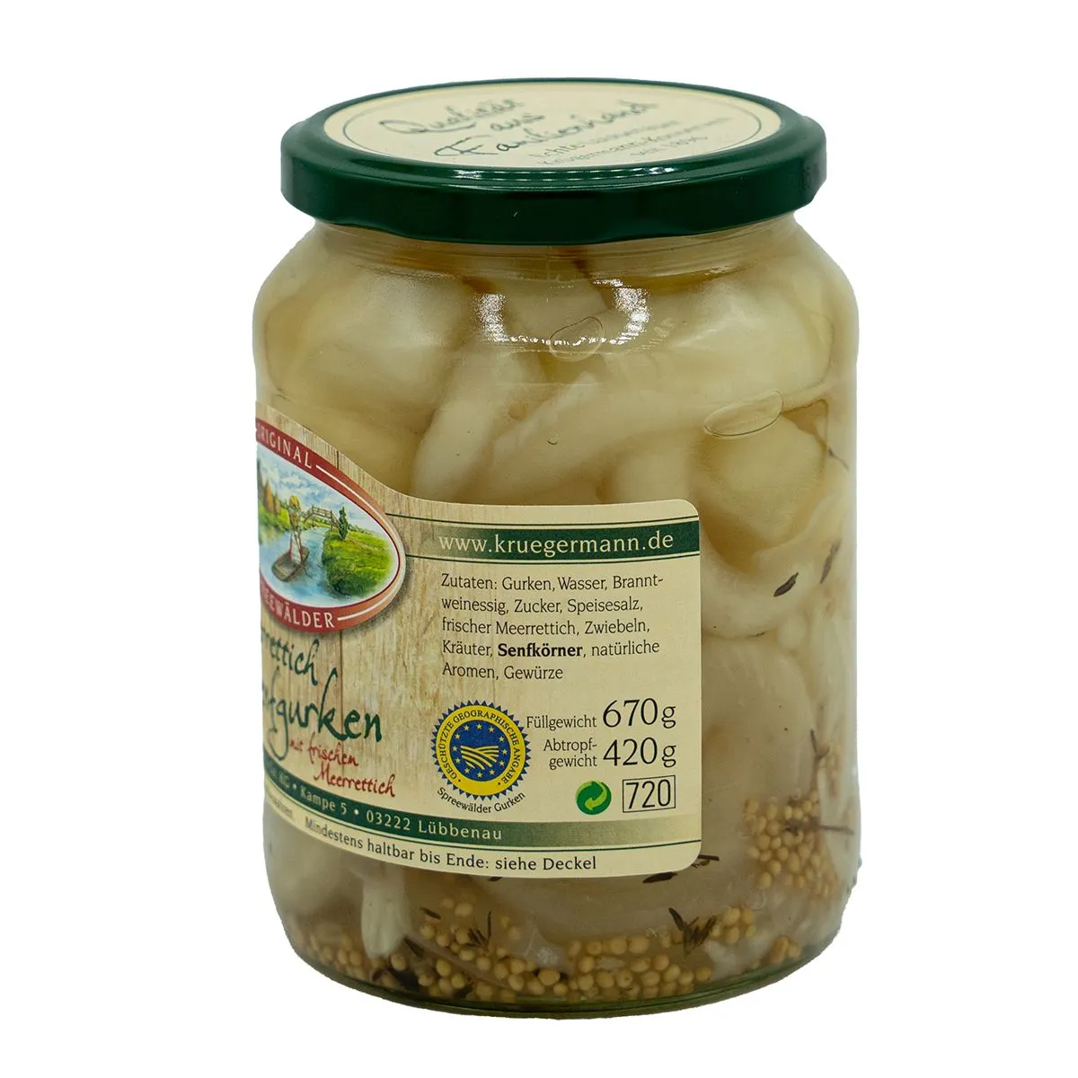 Ernst Krügemann GmbH & Co. KG-Meerrettich Senfgurken 800001_2