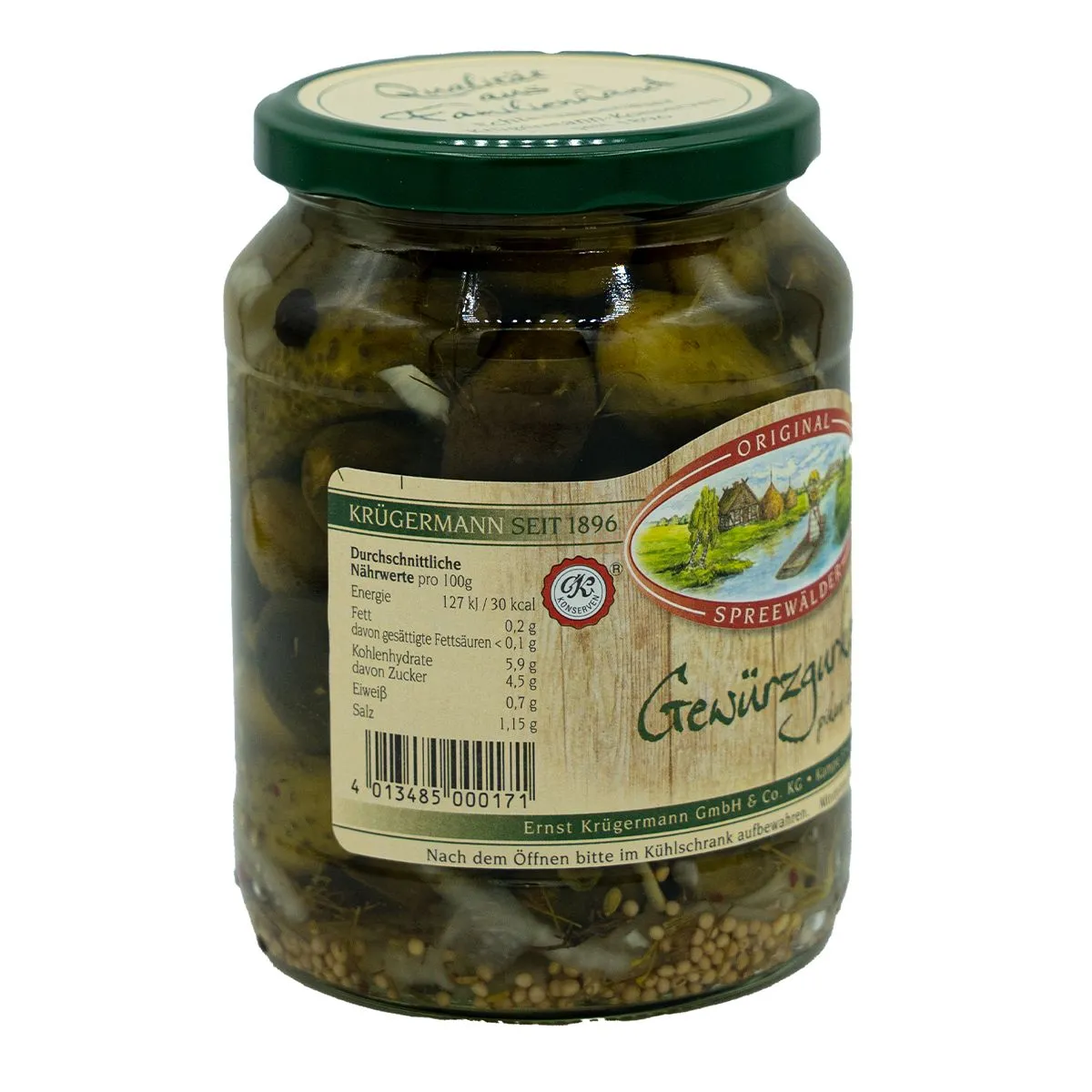 Ernst Krügemann GmbH & Co. KG-Gewürzgurken- Die Echten 800010_3