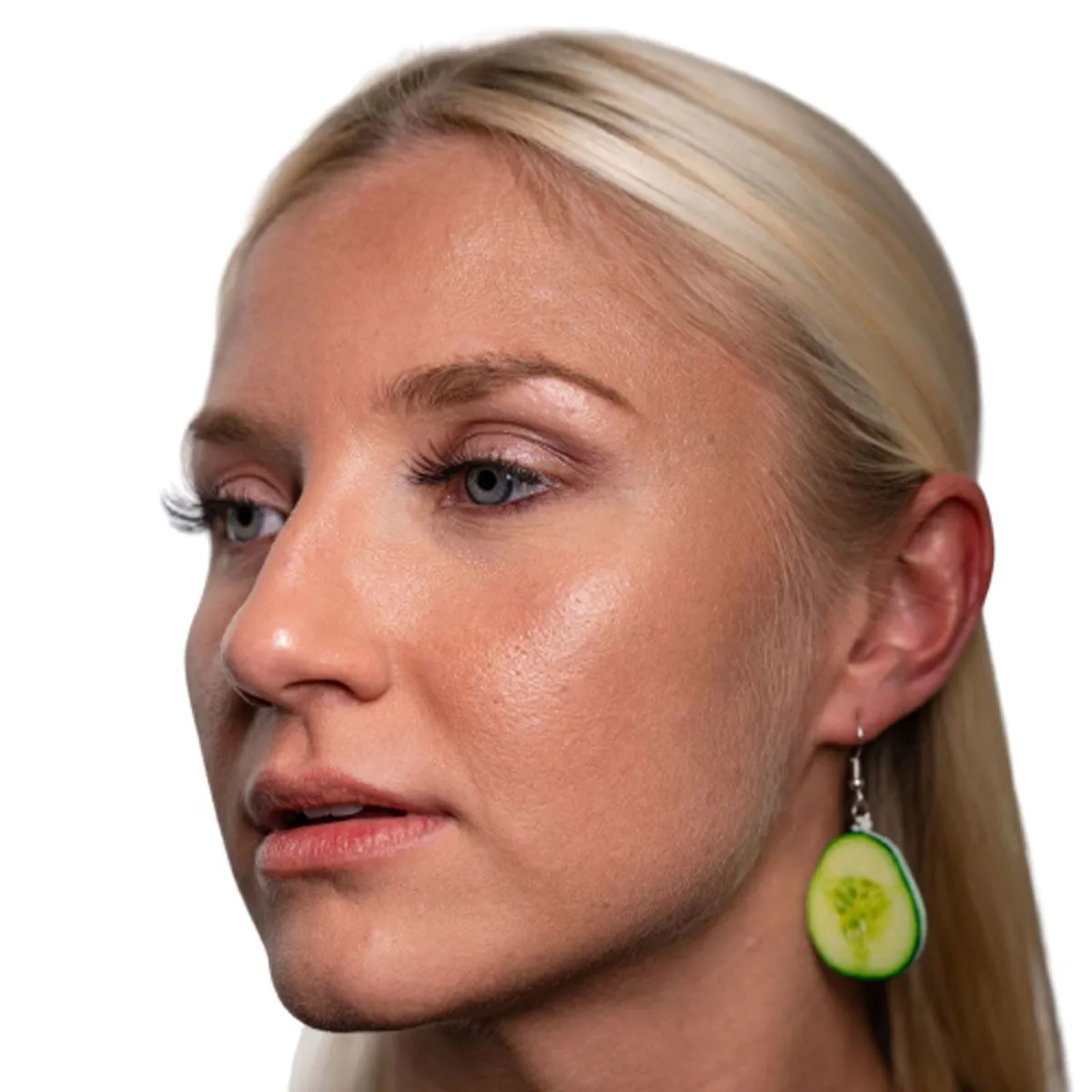 Prägetapete Gurkenmotiv