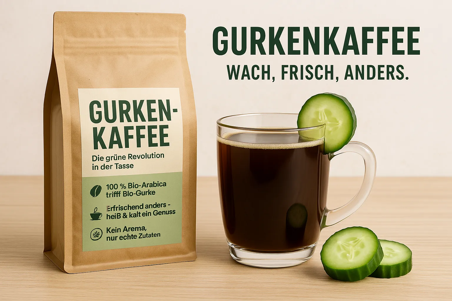 Gurkenkaffee – Die grüne Revolution in der Tasse